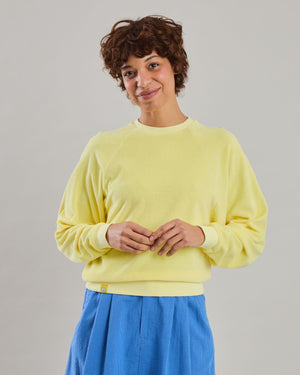 Terry Ranglan Sweatshirt Yellow