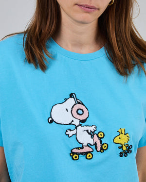 Peanuts Roller Oversize Tee Blue
