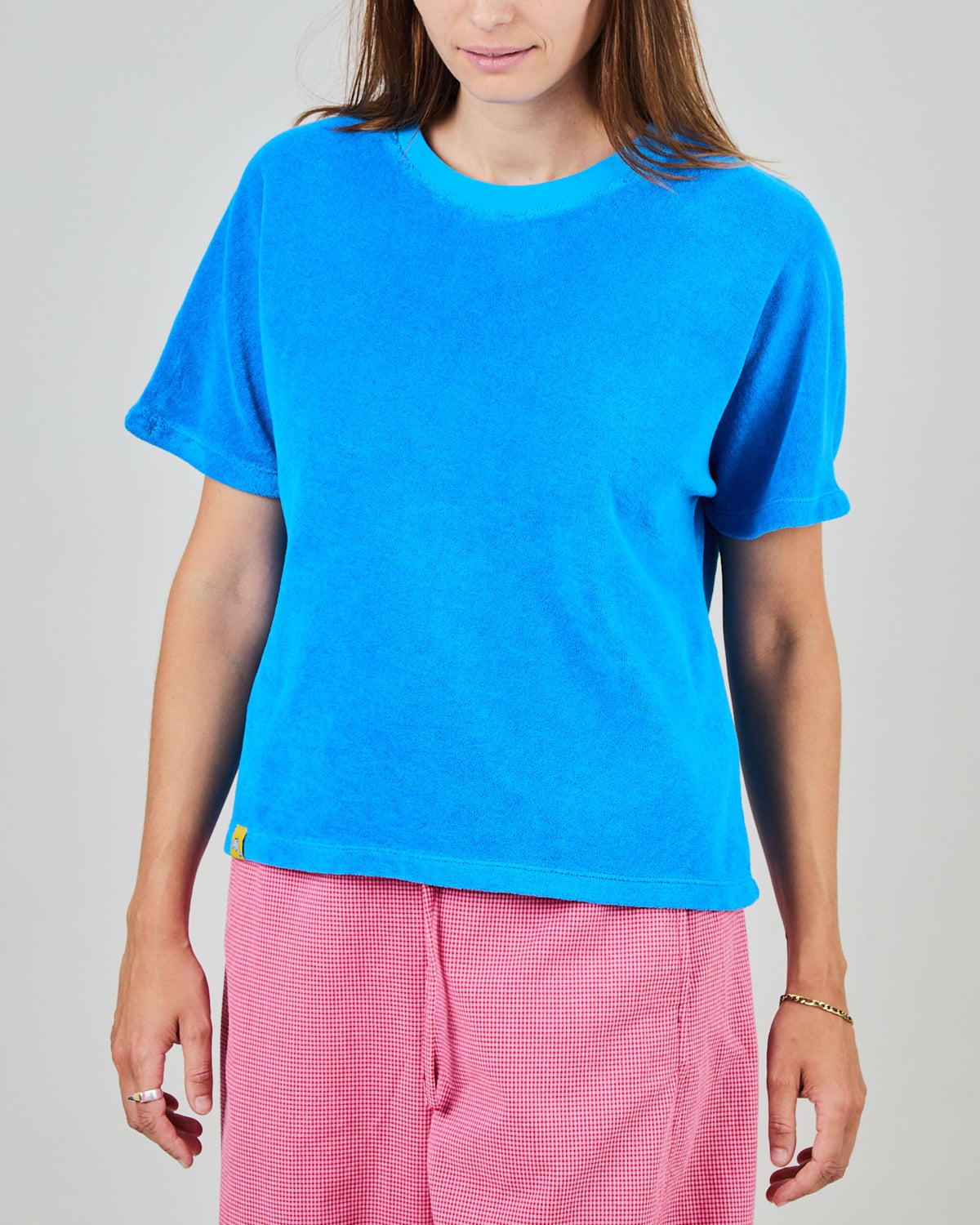 Terry oversize Tee Blue