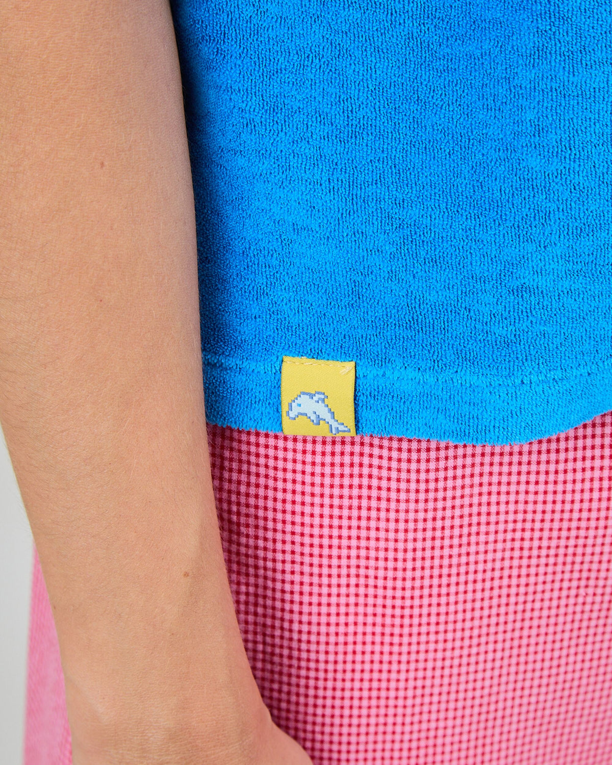 Terry oversize Tee Blue