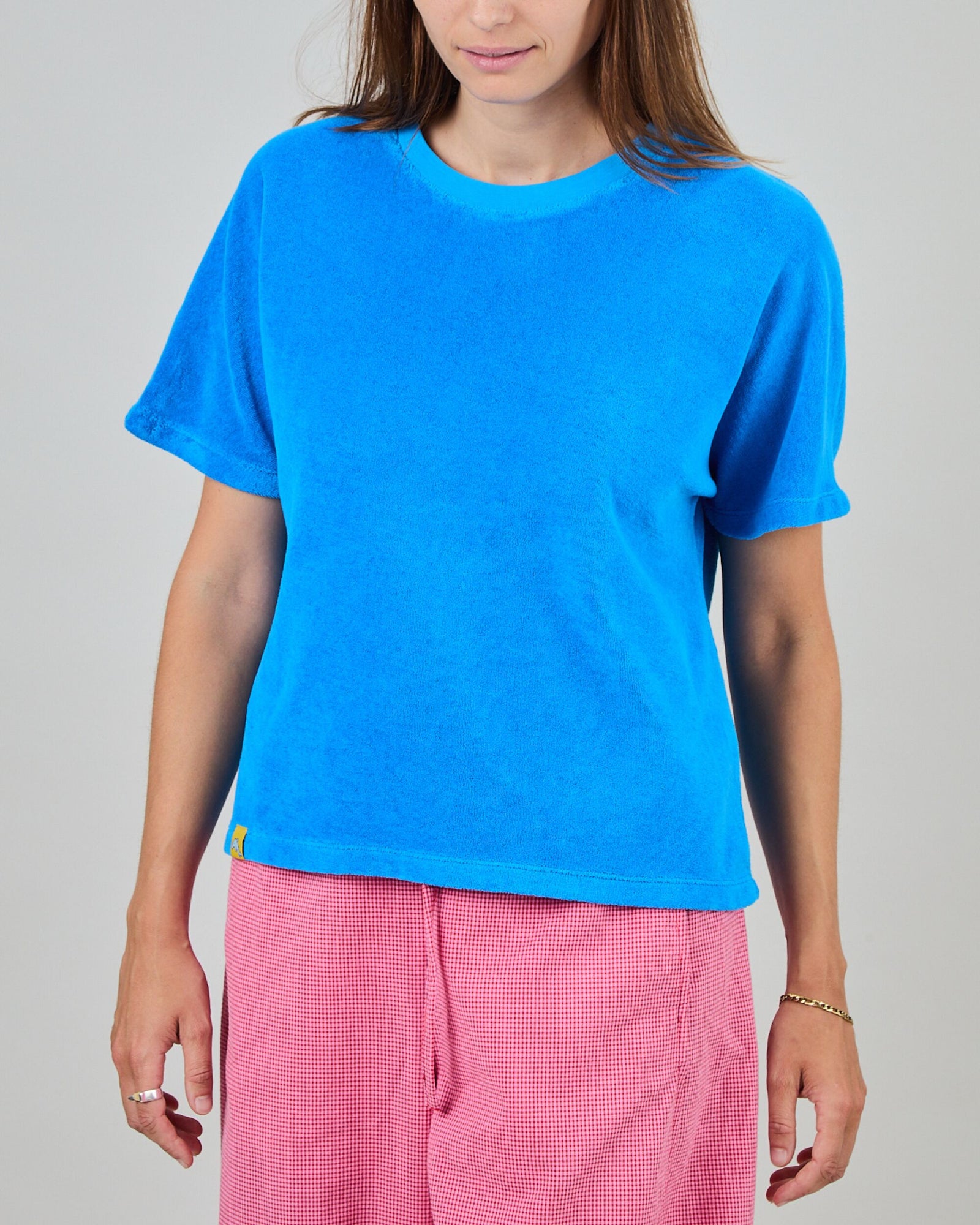 Terry oversize Tee Blue