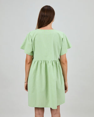 Checks Oversize Shorts Dress Green