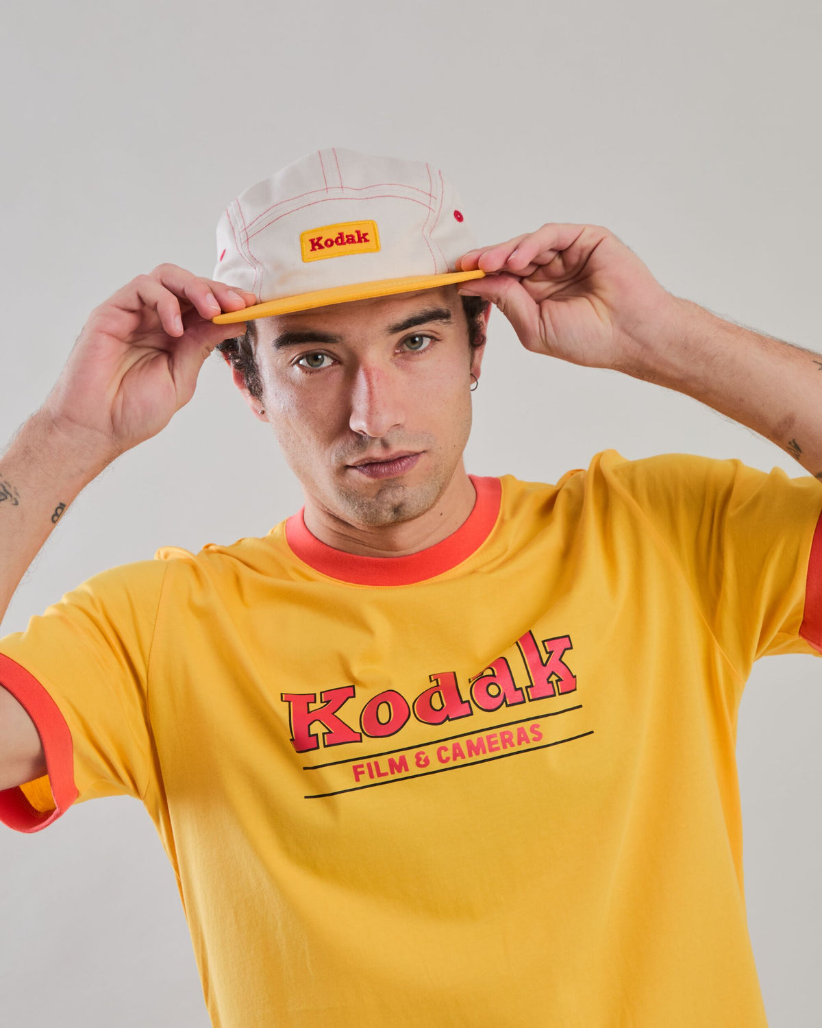 Kodak Retro FIlm Tshirt Yellow