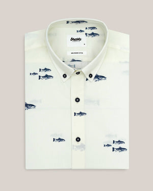 River Trout Printed Shirt