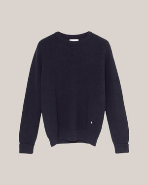 Waterfront Navy Pullover