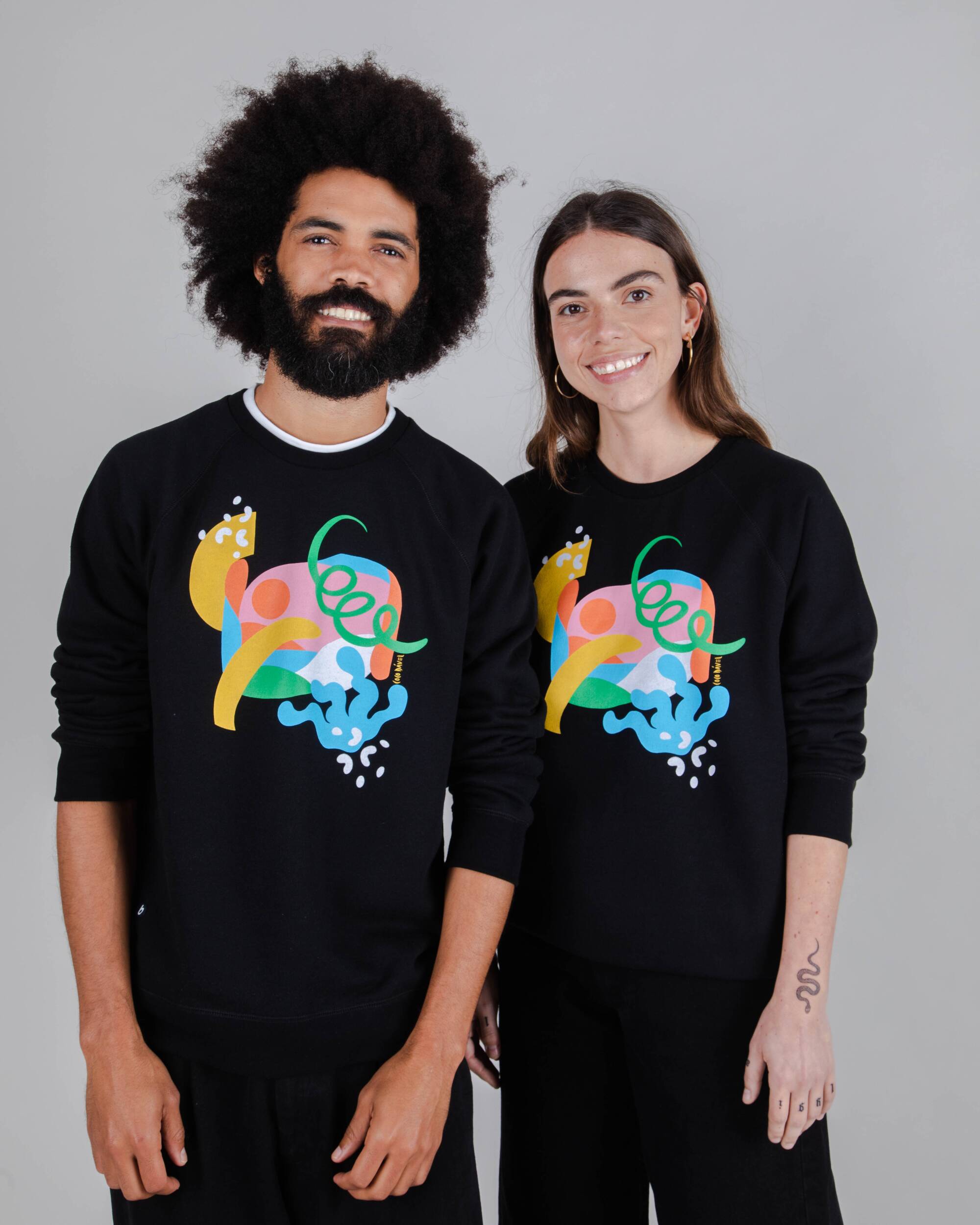 Midnight Flowers Sweatshirt by Coco Dávez