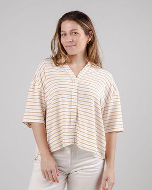 Mix Oversize Cropped Blouse Narciso