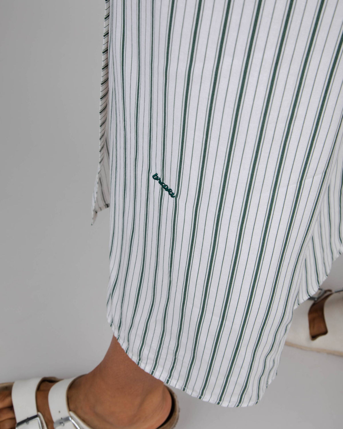 Mix Strap Dress Kale 