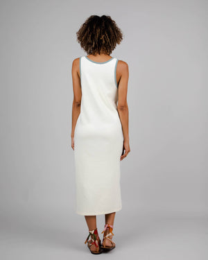 Jersey Long Dress White