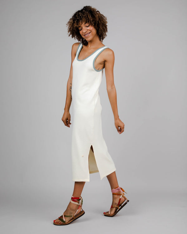 Jersey Long Dress White