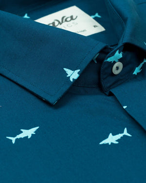 Sharks Printed Shirt