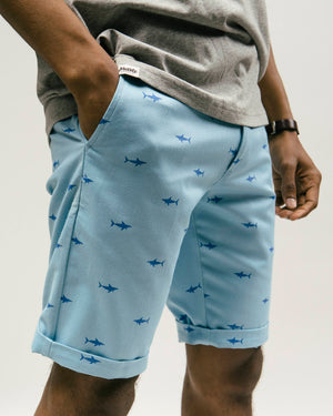 Sharks Printed Shorts