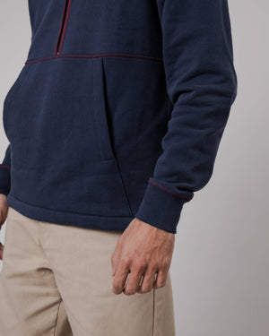 Zip Up Sweatshirt Navy