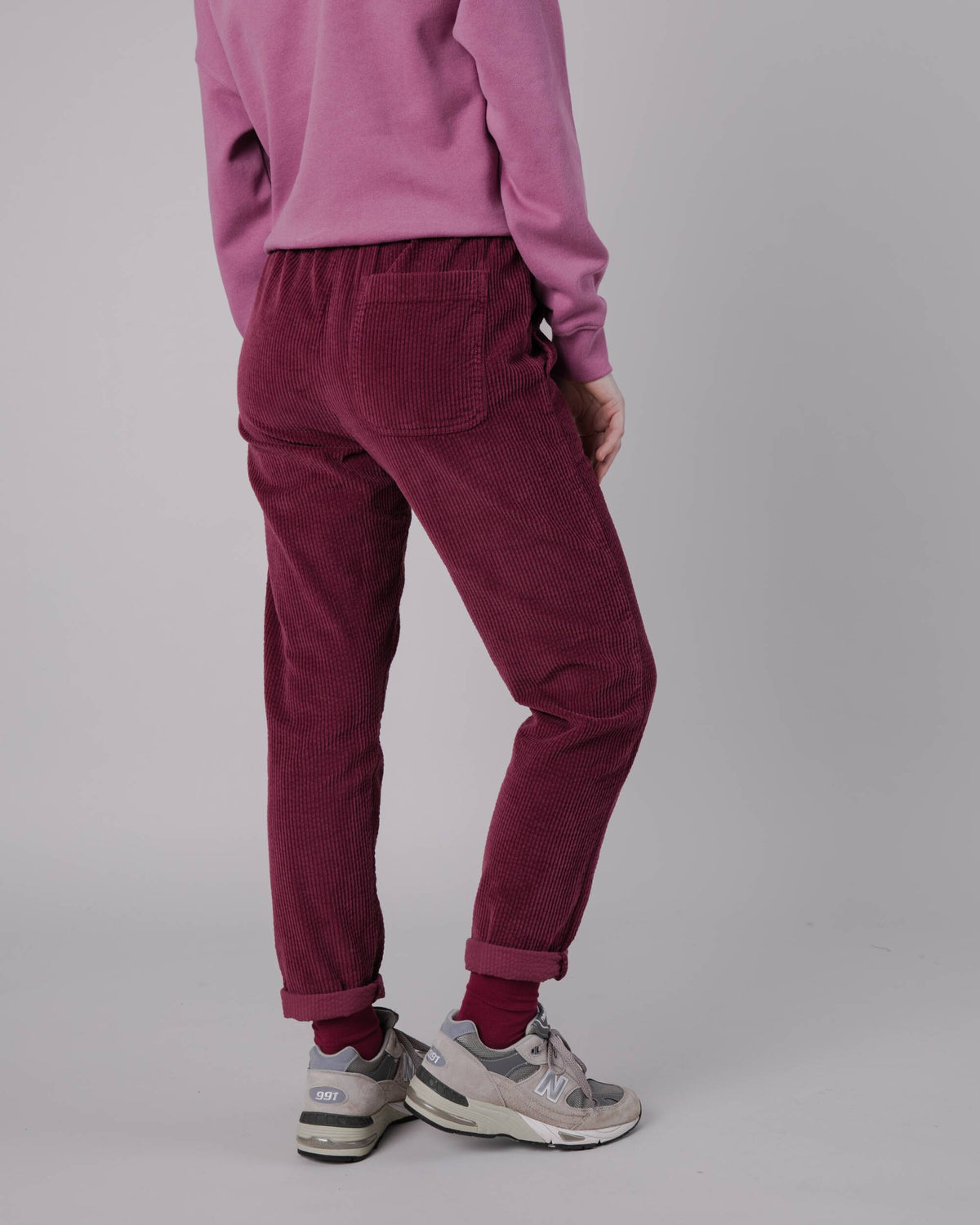 Bill blass Corduroy jeans womens 12 stretch high rise zip closure maroon  red | eBay