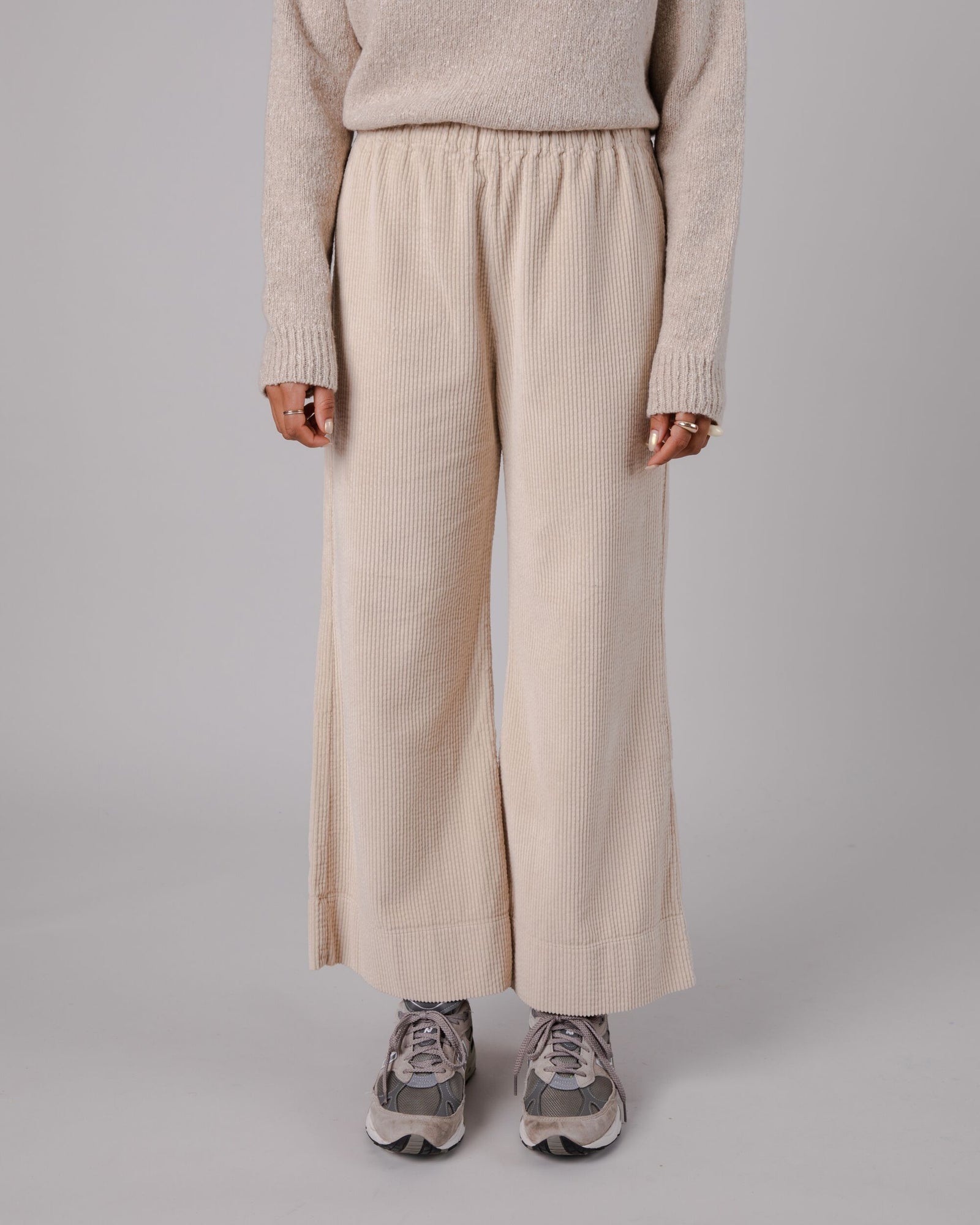 Jacquard Oversize Pants Pumpkin - Organic Cotton - Brava Fabrics