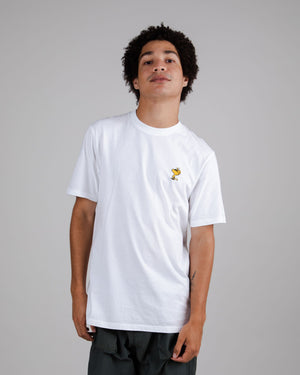 Peanuts Sunny Woodstock Regular T-Shirt White