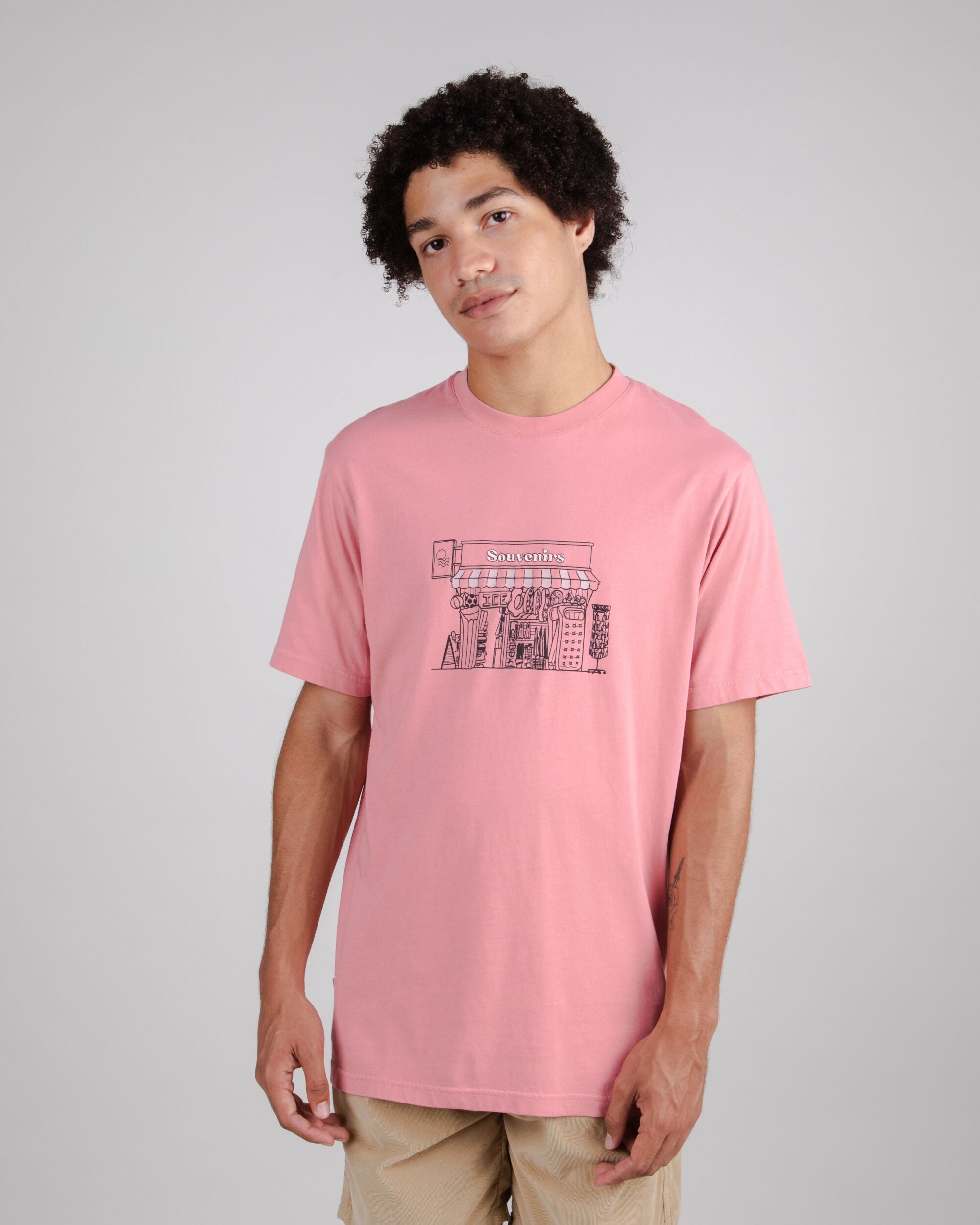 Souvenir Regular T-Shirt Dusty Rose