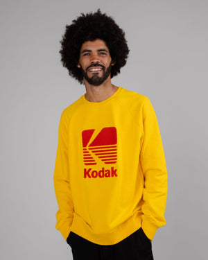 Kodak Logo Sweatshirt Yellow
