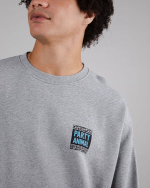 Yeye Weller Party Oversize Sweatshirt Grey