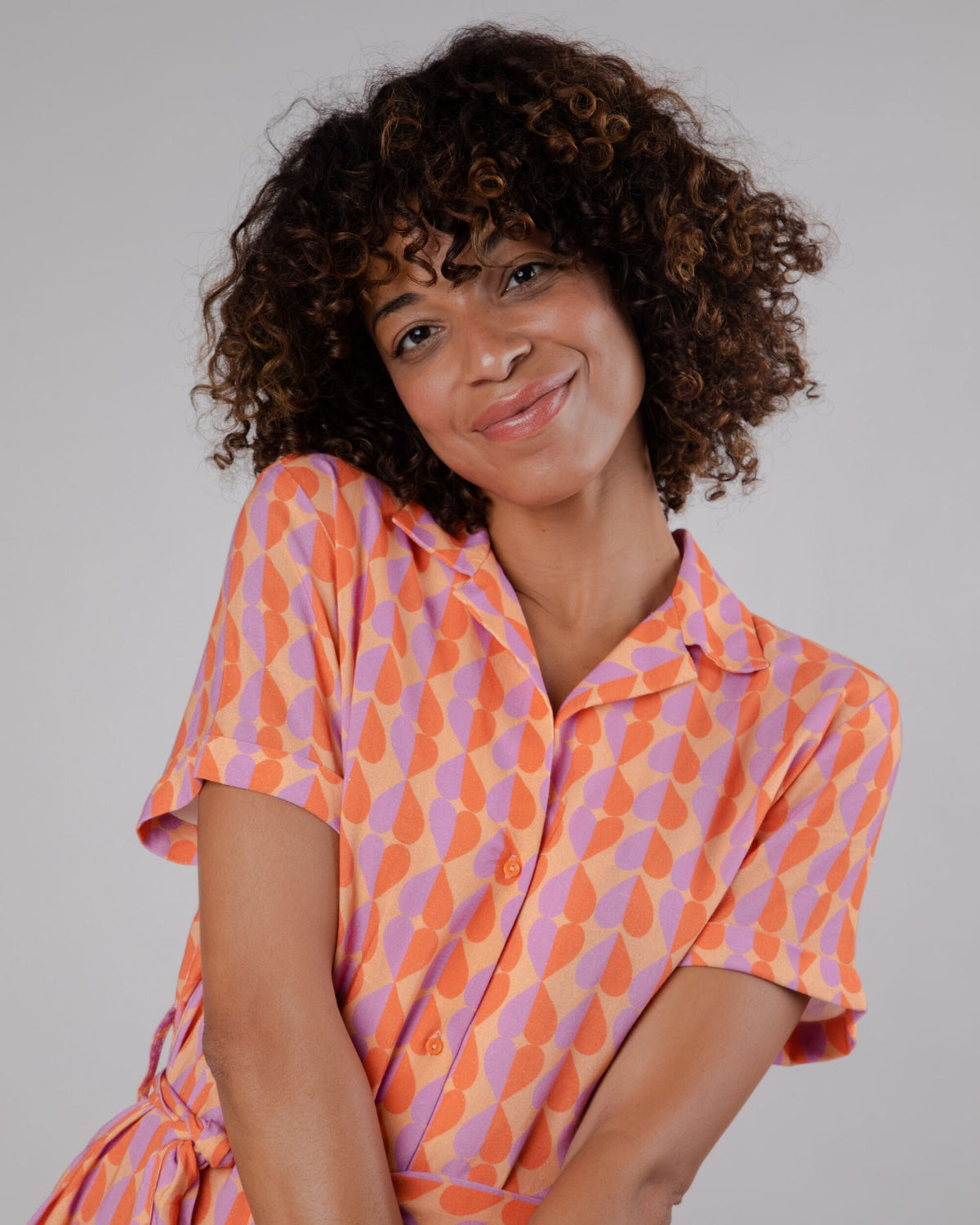 Gummie Long Dress Apricot