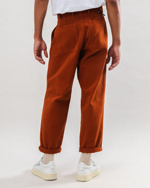 Carpenter Cotton Twill Pants Brown