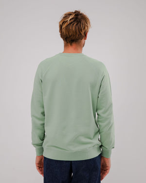 Out Of Office Cotton Sweatshirt Mint