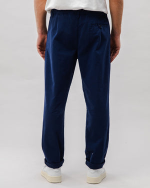 Comfort Chino Cotton Pants Navy