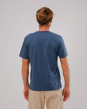 Out of Office Cotton T-shirt Blue